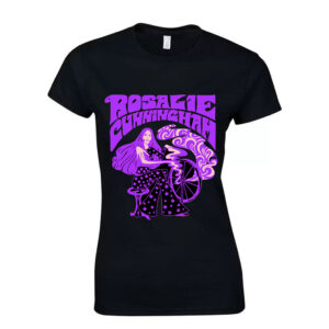 Womens 'A Yarn From The Wheel' T-Shirt in Purple