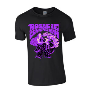 'A Yarn From The Wheel' T-Shirt in Purple